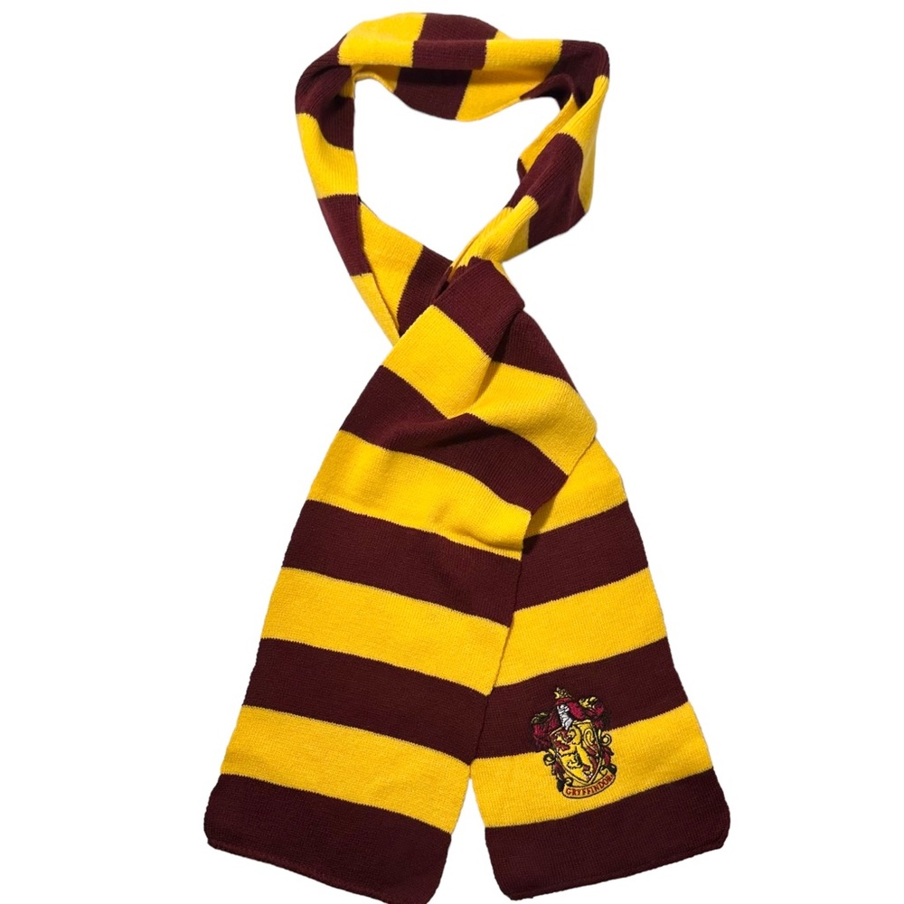 Scarf 2x Harry Potter 65” Gryffindor Slytherin Stripe (phlox) - Picture 3 of 12